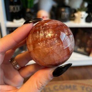 Fire Quartz Sphere